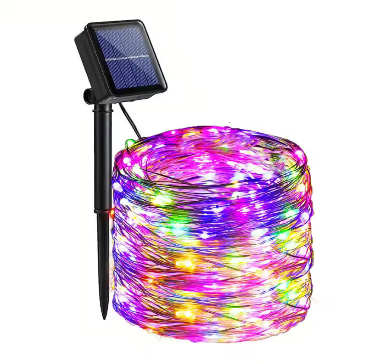 Luces de hadas solares para jard&iacute;n - 21 metros