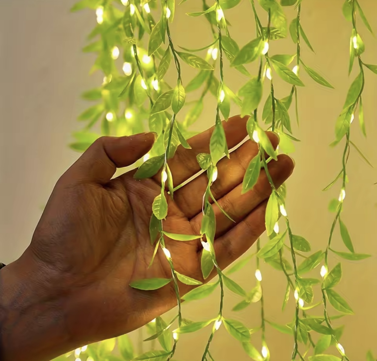 Hojas de seda de 2, m, enredadera falsa