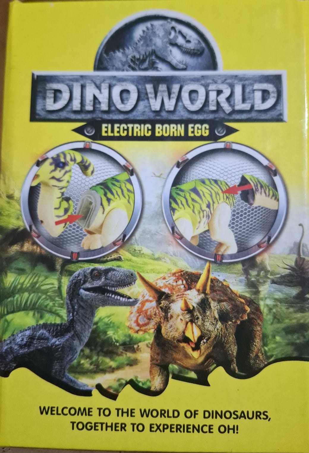 Dino World Electric Born Egg