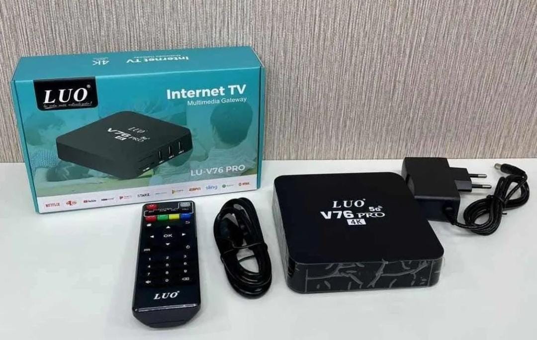 TV BOX LUO LU-V76 PRO 4K ,5G